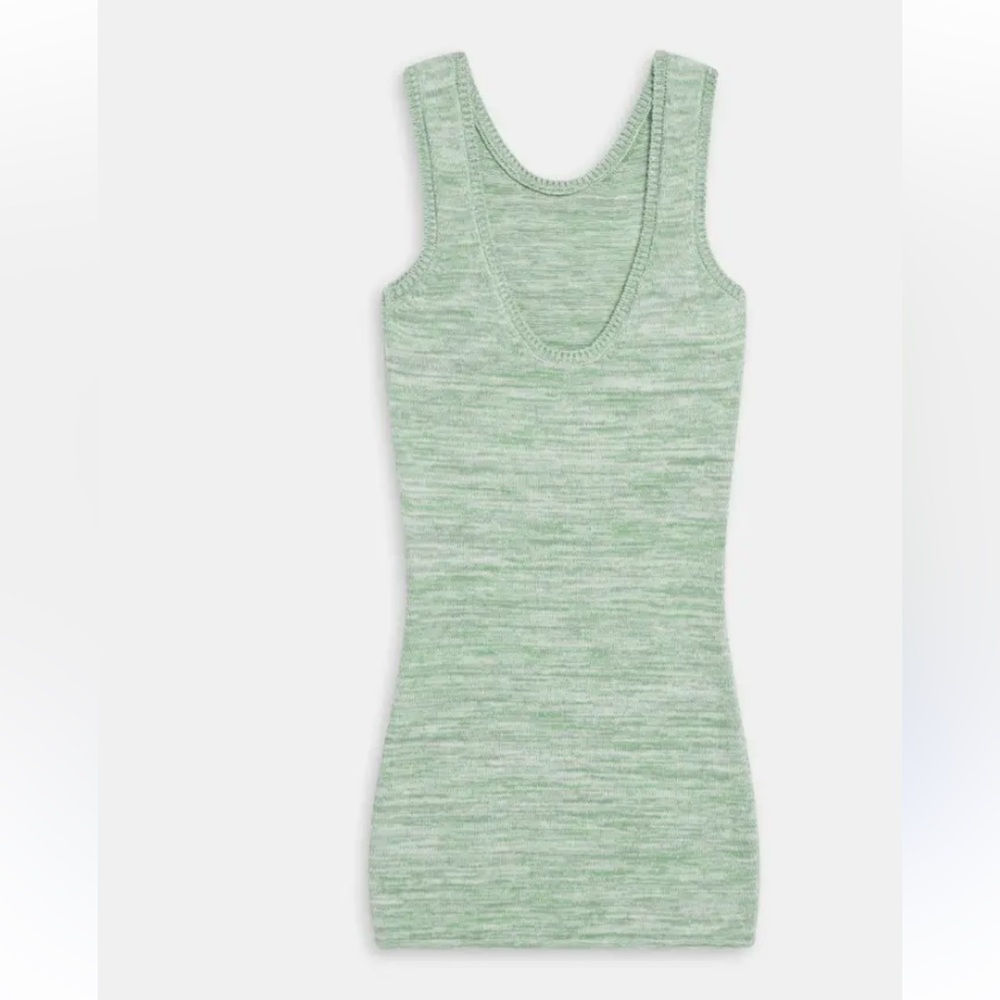 NWT Madhappy Knit Dress Summer Collection Melange Knit Ice Green Size Medium